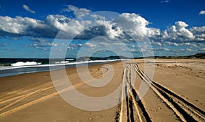 Beach tracks