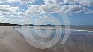 Beach and tranquility, Montevideo, Uruguay photo