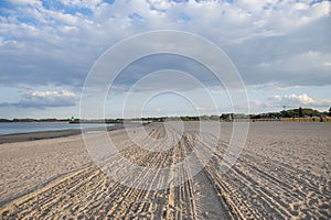 Beach in TravemÃ¼nde