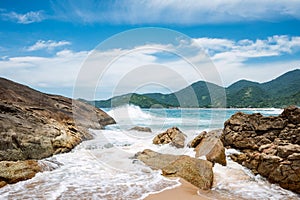 Beach in Trinidade, Brazil