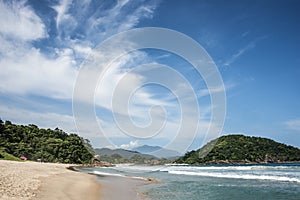 Beach in Trinidade - Paraty, Rio de Janeiro photo