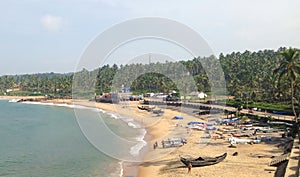 Beach at Trivandrum in Kerala
