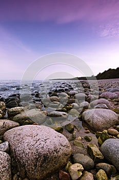 Beach by the Trollskogen forest, Sweden