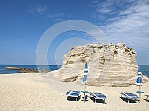 Beach in Tropea photo