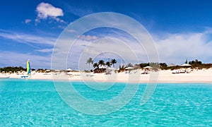 Beach at Turks and Caicos Islands