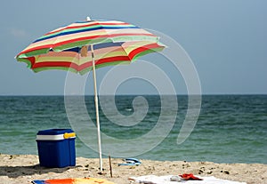 Beach umbrella