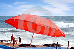 Beach umbrella