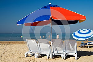 Beach umbrella
