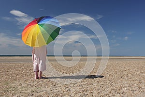 Beach umbrella