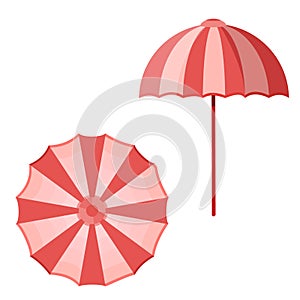 Beach umbrella sunshade