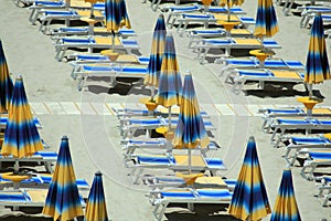 Beach umbrellas