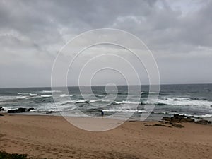 The Beach in Umdloti South Africa