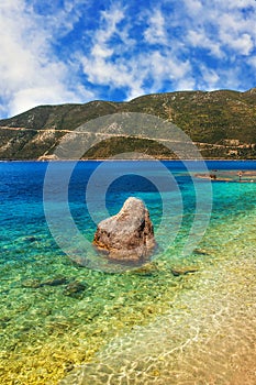 Beach in Vasiliki, Lefkada