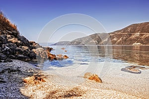 Beach in Vasiliki, Lefkada