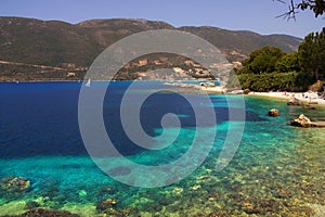 Beach in Vasiliki, Lefkada