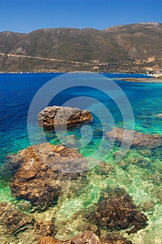 Beach in Vasiliki, Lefkada