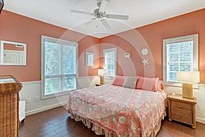 Beach vibe bedroom