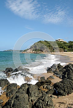 Beach on vieques