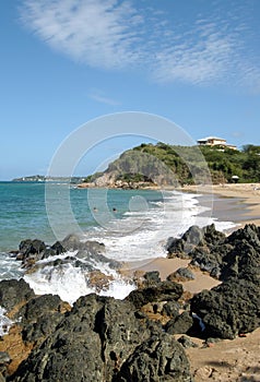 Beach on vieques