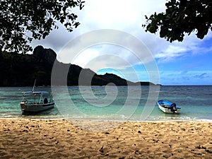 Beach vieuw Fiji photo