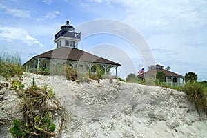 Beach View of Boca Grande Lighthouse