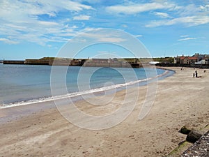 Beach view Eyemouth Scotland