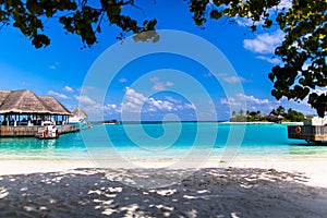 Beach view at Four Seasons Resort Maldives at Kuda Huraa photo