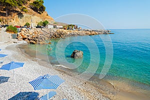 Beach of the village Hora Sfakion Sfakia photo