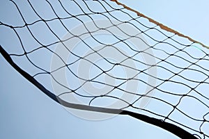 Beach volley ball net