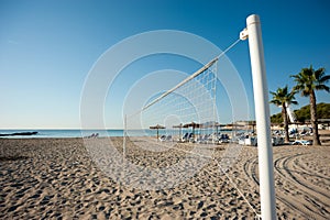 Beach volley net