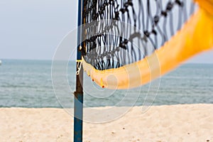 Beach volley net