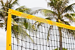 Beach volley net