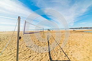 Beach Volley net in Pismo Beach