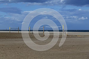 Beach volley net
