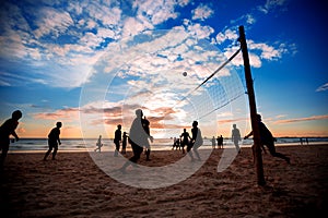 Beach volleyball