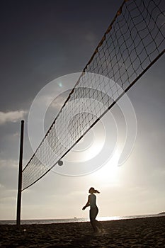 Beach volleyball