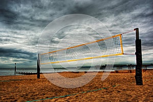 Beach Volleyball Court HDR