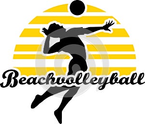 Beach Volleyball Player