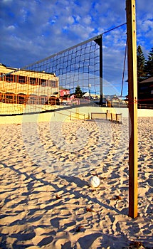 Beach Volleyball Waiting 1