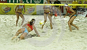 Beach volleyball- Womens' semifinal