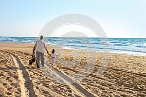 Spiaggia a piedi 