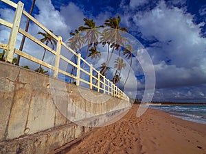 Beach wall