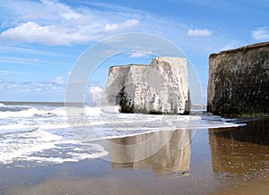 Beach and waves