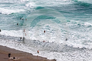Beach and waves at Slea Head