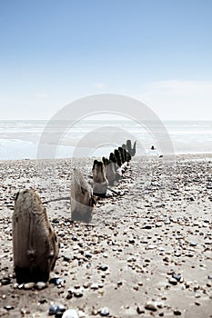 Beach weather coast winchelsea england