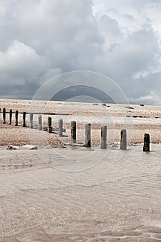 Beach weather coast winchelsea england