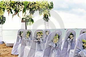 Beach wedding