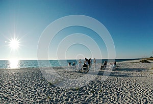 Beach wedding