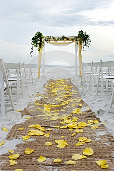 Strand Hochzeit Gasse 