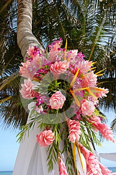 Beach wedding bouquet